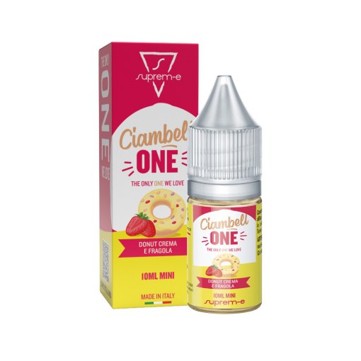 SUPREM-E - CIAMBELLONE - 10 ML MINI SHOT Donut Crema Fragola