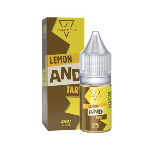 SUPREM-E - LEMON AND TART - 10 ML MINI SHOT Torta al limone Crema Meringa