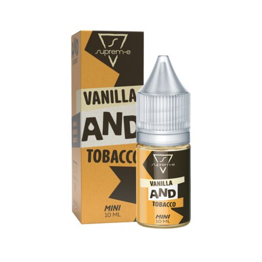 SUPREM-E - VANILLA AND TOBACCO - 10 ML MINI SHOT Tabacco Crema Vaniglia