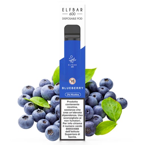 ELF BAR - Blueberry Usa e Getta nicotina 20