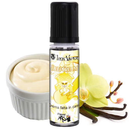 IRON VAPER - FLAVOR MAX DEEP CREAM Aroma concentrato 15 ML per Sigaretta Elettronica