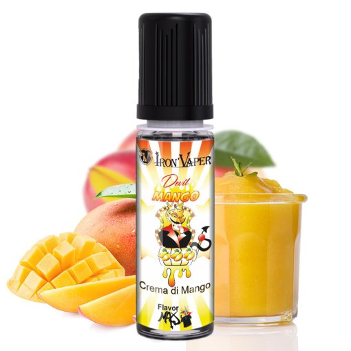 IRON VAPER - FLAVOR MAX DEVIL MANGO Aroma concentrato 15 ML per Sigaretta Elettronica