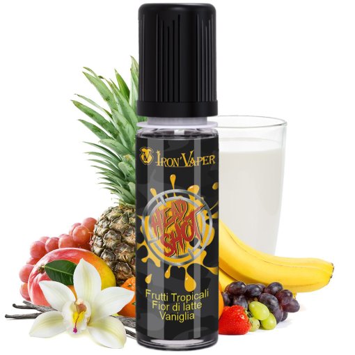 IRON VAPER - HEADSHOT Aroma concentrato 15 ML per Sigaretta Elettronica