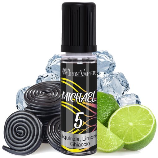 IRON VAPER - MICHAEL 5 Aroma concentrato 15 ML per Sigaretta Elettronica