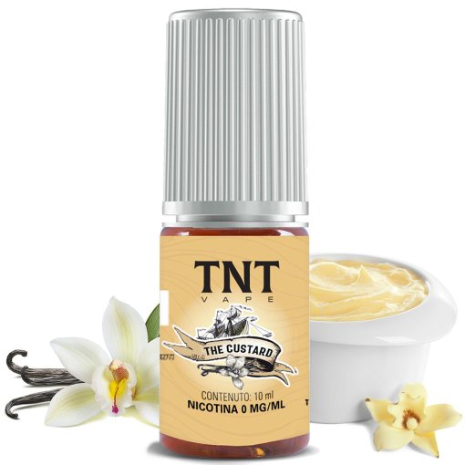 TNT VAPE - THE CUSTARD - 10 ML Liquido per Sigaretta Elettronica